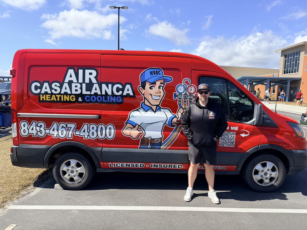 Air casablanca heating and cooling provides HVAC Services in Myrtle Beach